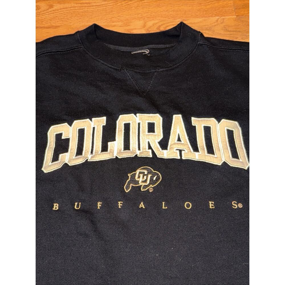 Colorado University Buffaloes Buffs Vintage Cadre Athletic Sweatshirt Size Large - Picture 3 of 9